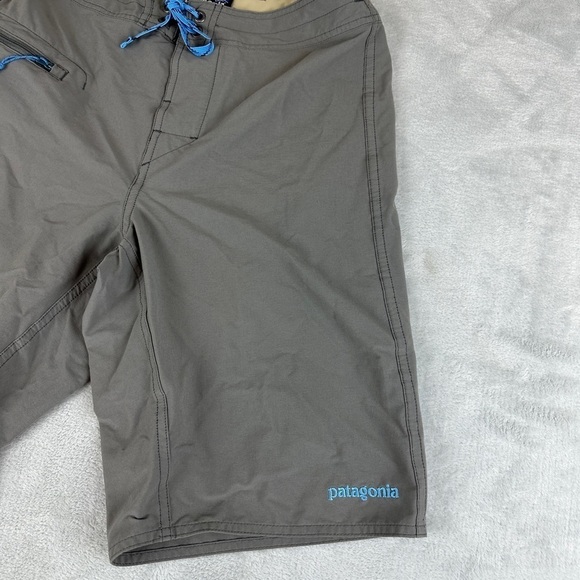 Patagonia Grey Board Shorts Men's Size 28  US - Picture 11 of 12